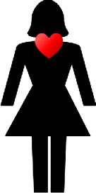 woman chakra silhouette